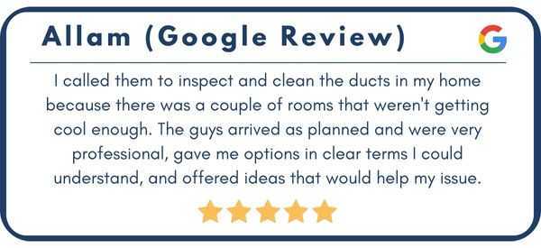 Google Review 2 Donald Duct & Steam