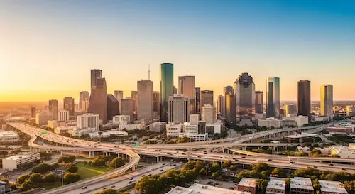 houston tx skyline